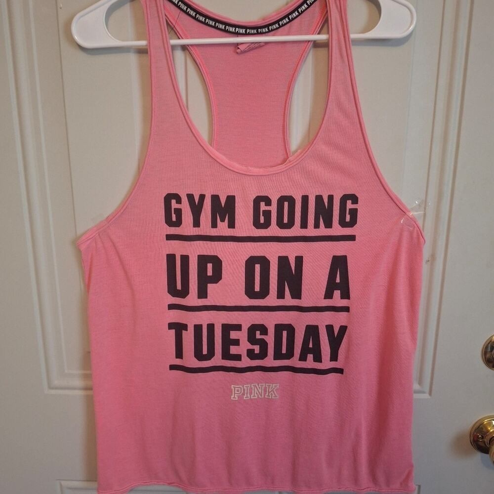 VS Pink Athletic Tank Top